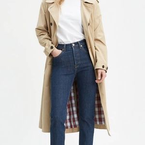 Levi's 501 Original Cropped Jean in Shot in the Dark 30x26